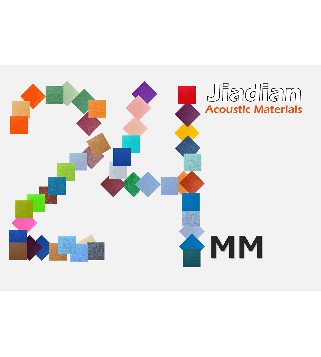 24MM PET Acoustic Felt Panel-