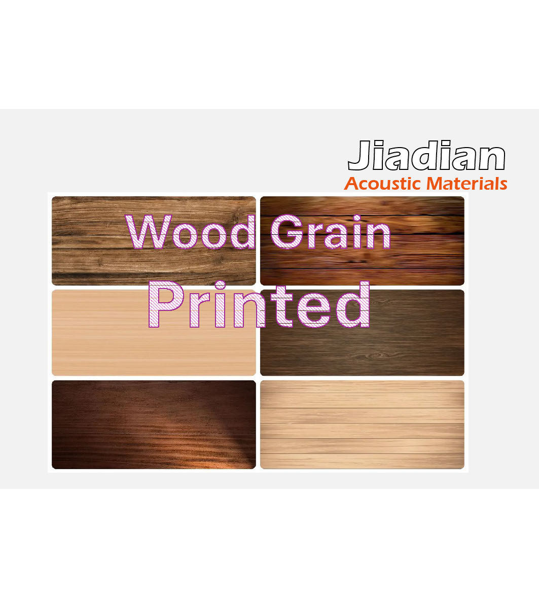 Wood Grain Printed Panels-